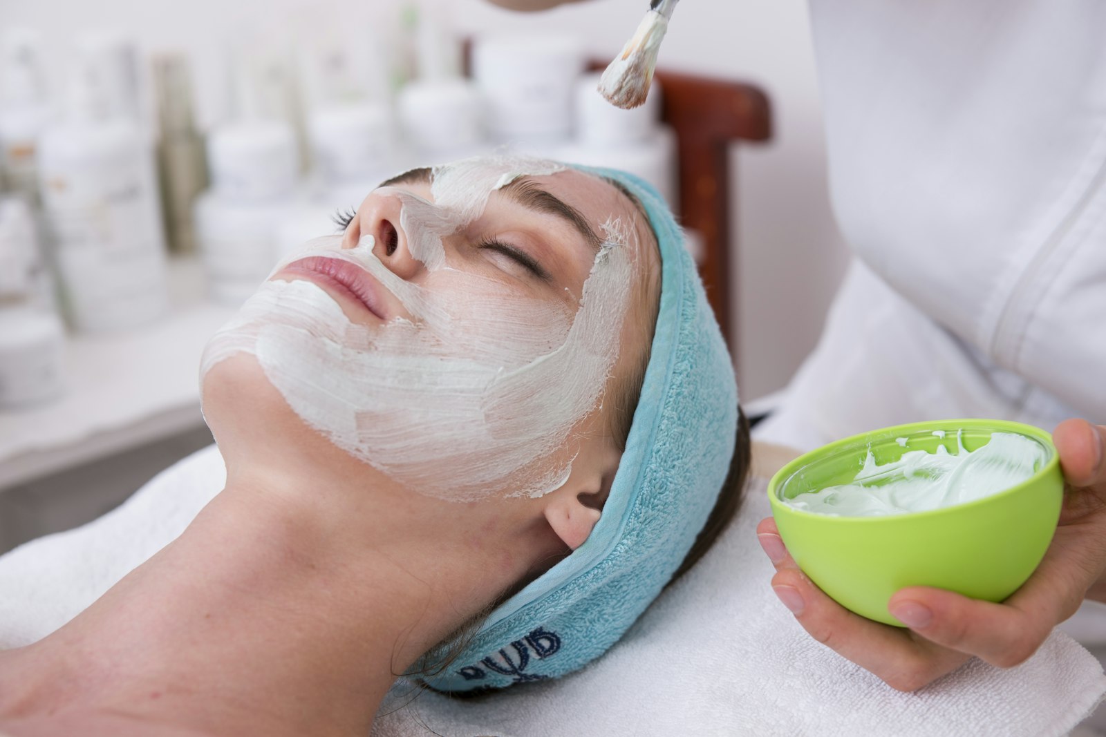 A beauty business at work